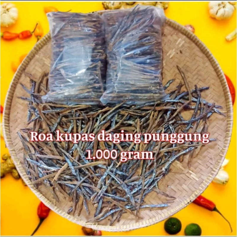 

ikan roa asap asli gorontalo 1 kg tanpa tulang