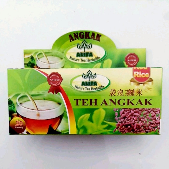 

TEH ANGKAK Isi 20 Teh Celup Herbal Red Yeast Rice Beras Merah Angkak