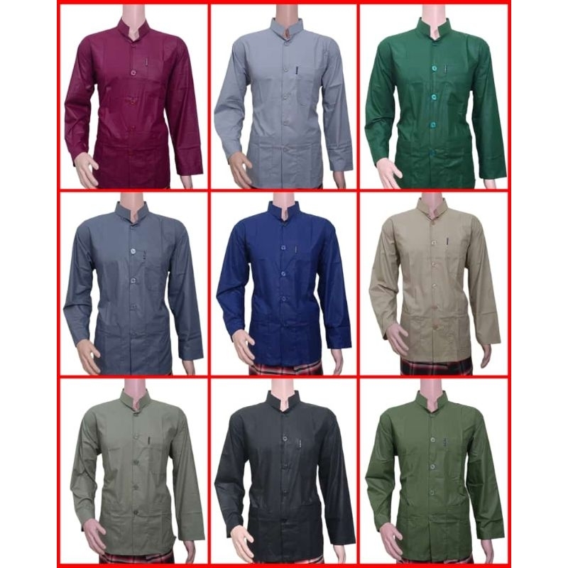 Baju  Koko Oemar Mugaf Baju Muslim Pria Haibah habaib koko ammu  Baju Pria laki" Busana Muslim Termu