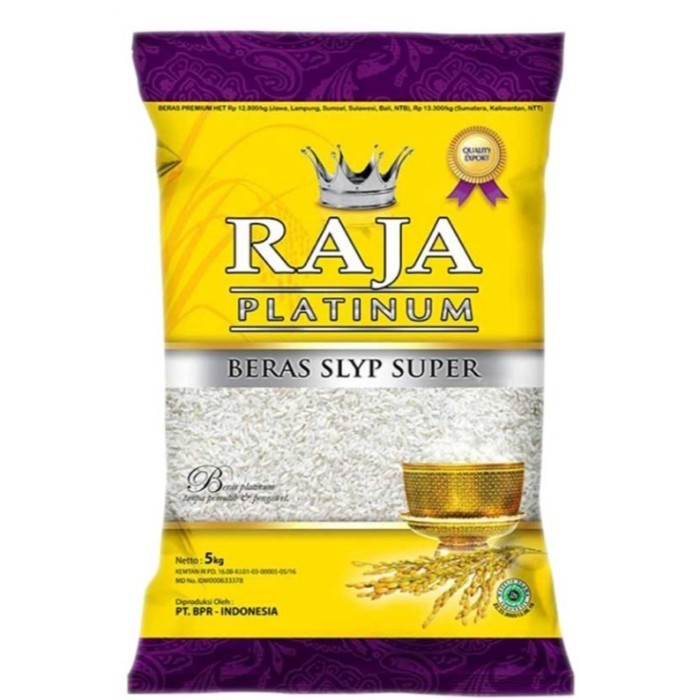 

Raja Platinum Beras SLYP Super 5 kg