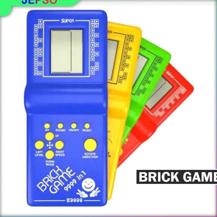 KODE T97C Game mainan tetris brick game boy bot 9999 IN 1 Mainan Anak Murah Meriah Tetris Gemboy Gam