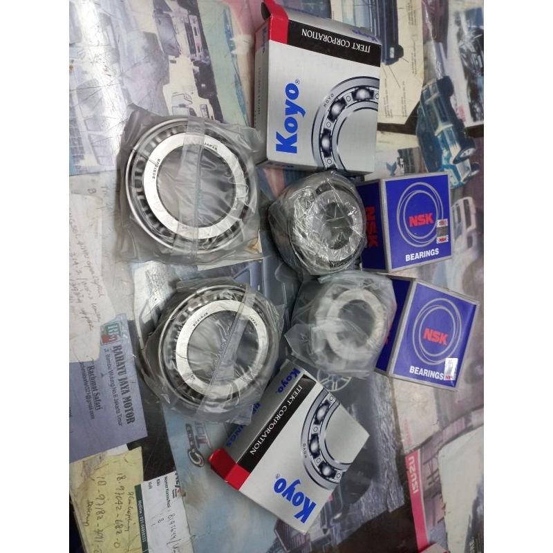 BEARING GARDAN DEPAN / LAHER GARDAN DEPAN SET ISUZU DMAX 4JJ 4JH