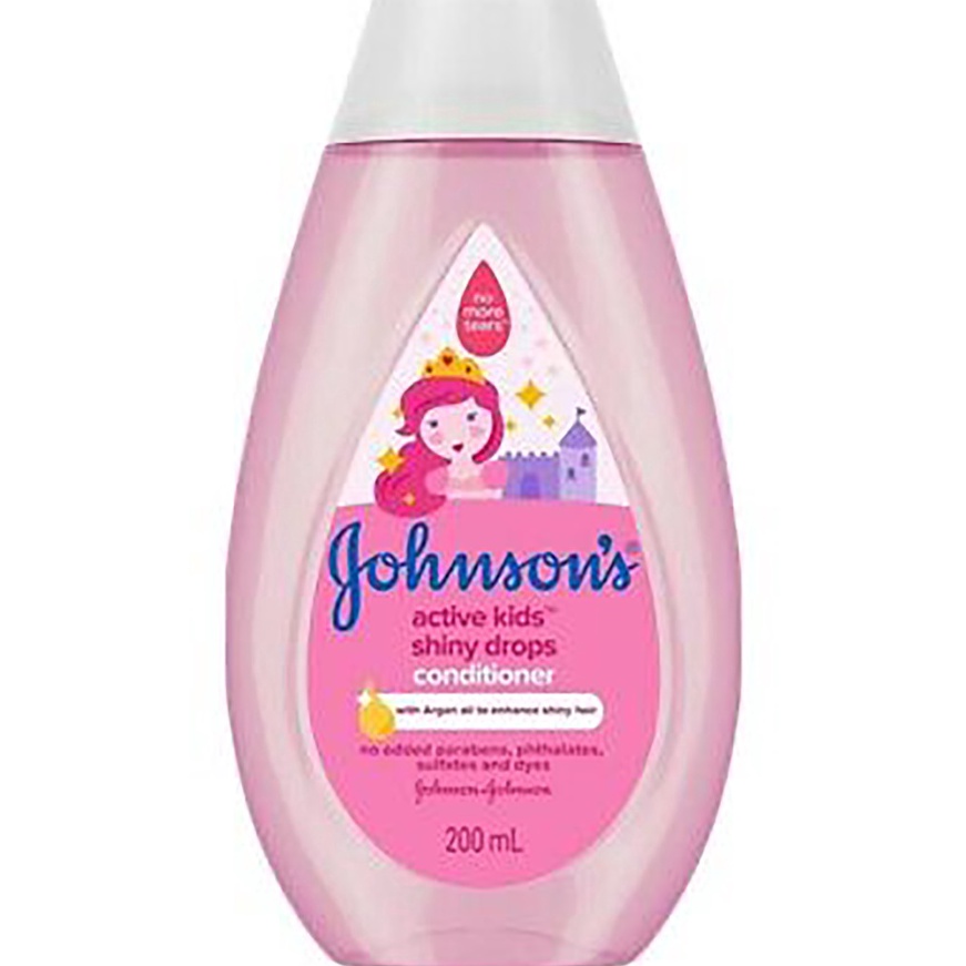 Hematku Bisa COD Johnsons Active Kids Shiny Drops Conditioner 2 ml  Kondisioner Bayi  Johnsons Condi