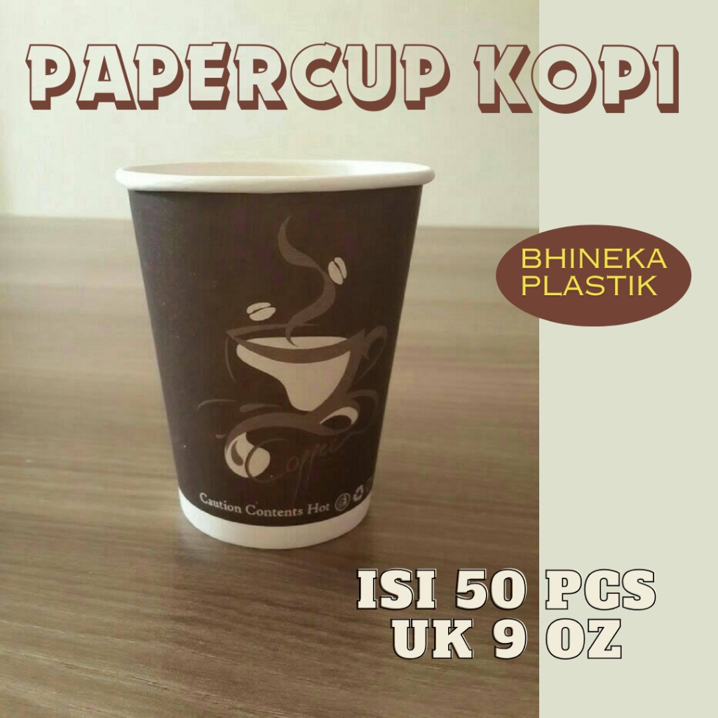 COD Papercup Kopi  paper cup uk 8 oz 1 dus isi 2 rol   gelas kertas gelas kopi Cup kopi