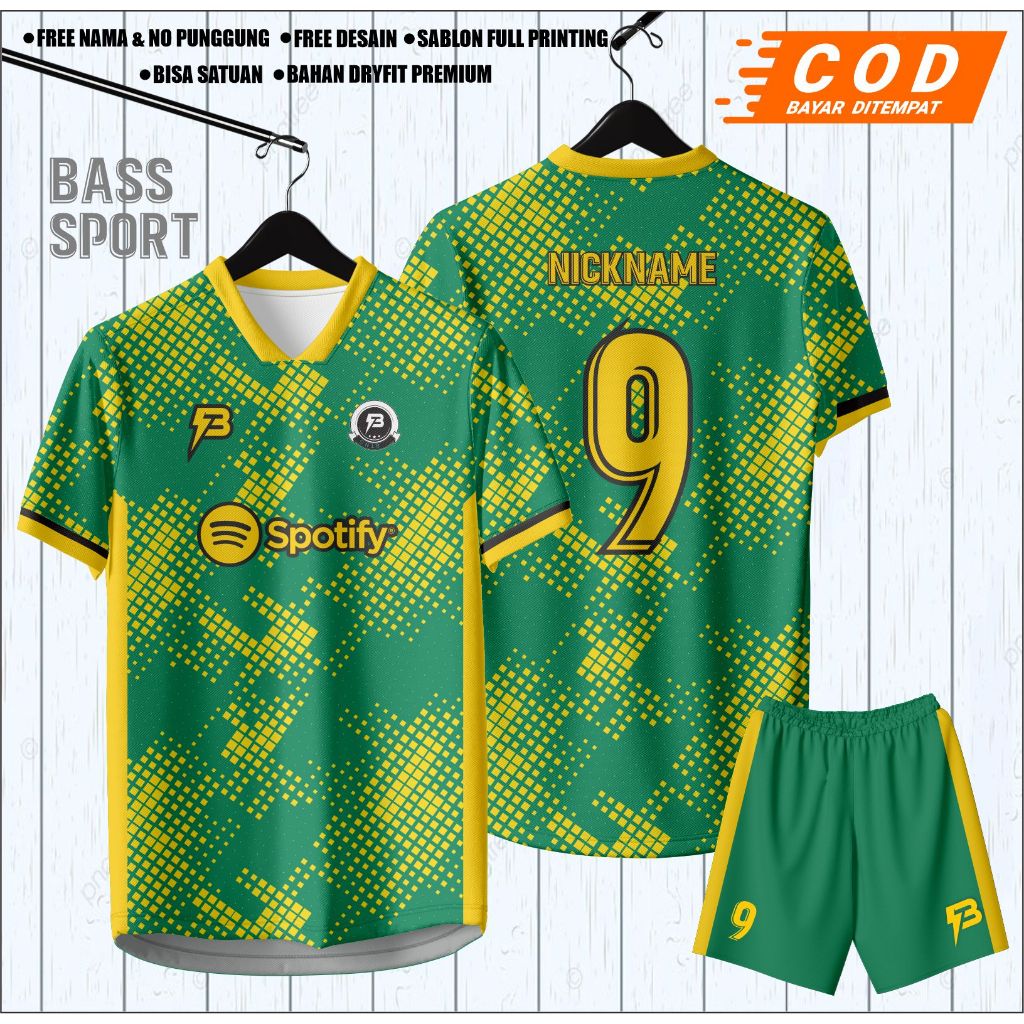 Jersey futsal jersey bola baju bola baju futsal gratis nama nomor punggung