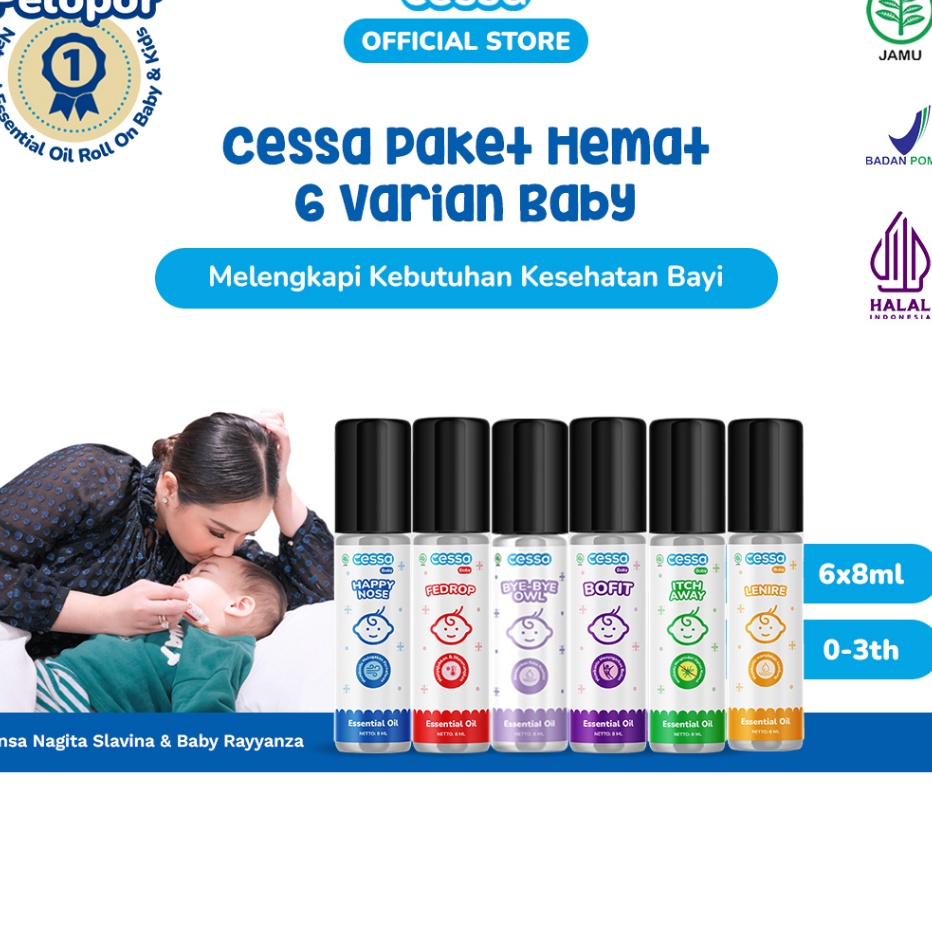 

FG2 Cessa Essential Oil Baby Minyak Bayi EXPIRED DES225