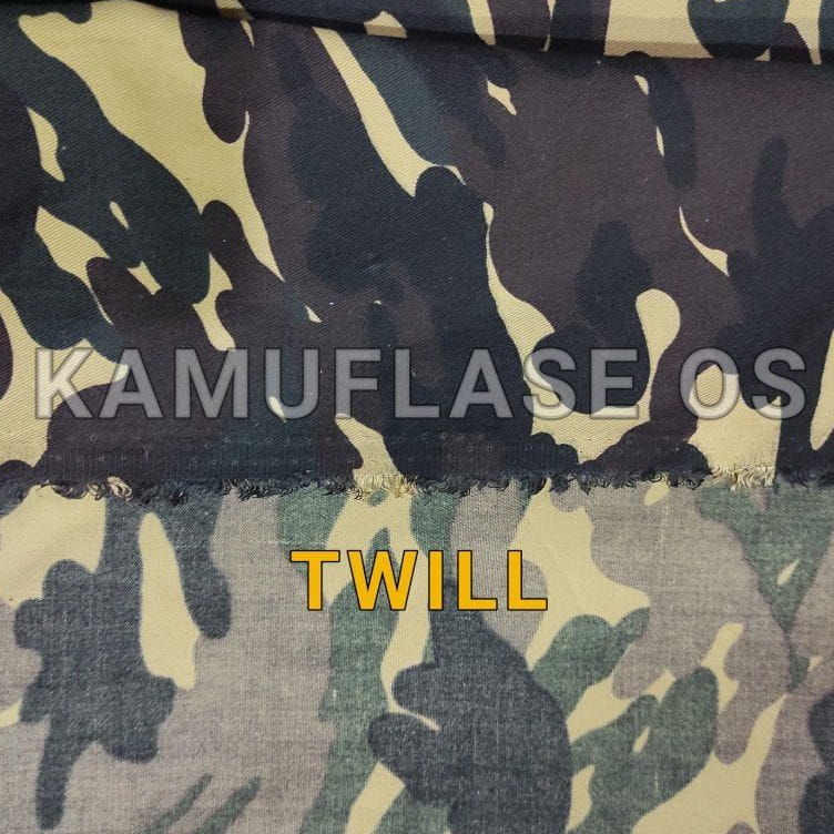 KODE Q3U9 Kain loreng Banser Nasional  Bahan drill Twill