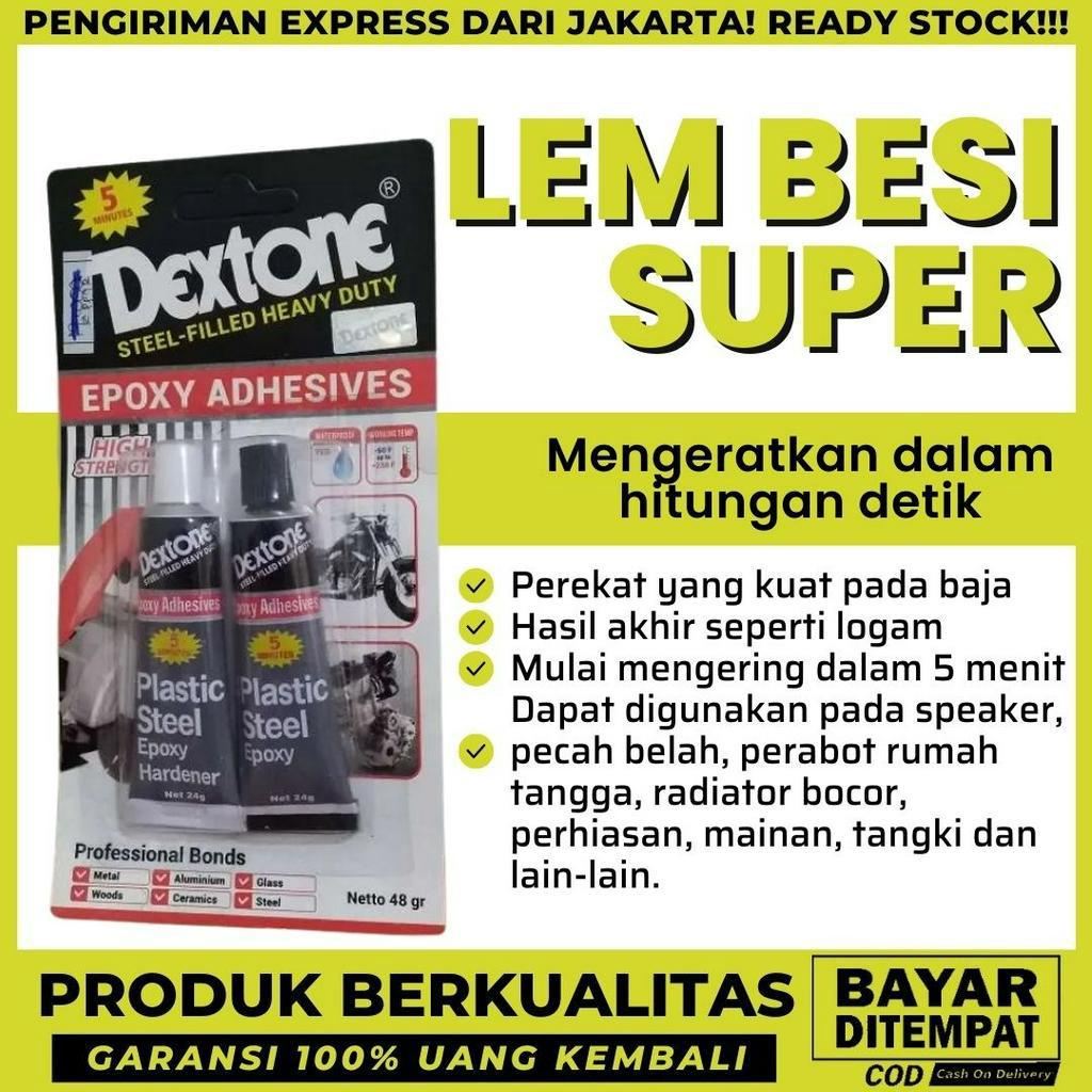 Lem Besi/Lem EPOXY DEXTONE ORIGINAL/Lem serbaguna LEM EPOXY / LEM BESI SERBAGUNA DEXTONE