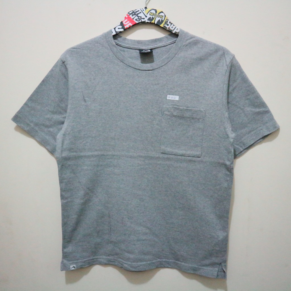 S (LD98 P66 L49) Kaos Polos Fieldcore Basic Heavyweight Pocket Tee Tshirt