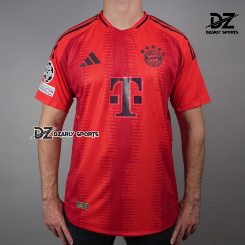 [PLAYER ISSUE] PREMlUM JERSEY BAYERN_ MUNCHEN HOME 2023/2024 GRADE AAA+ ORlGINAL