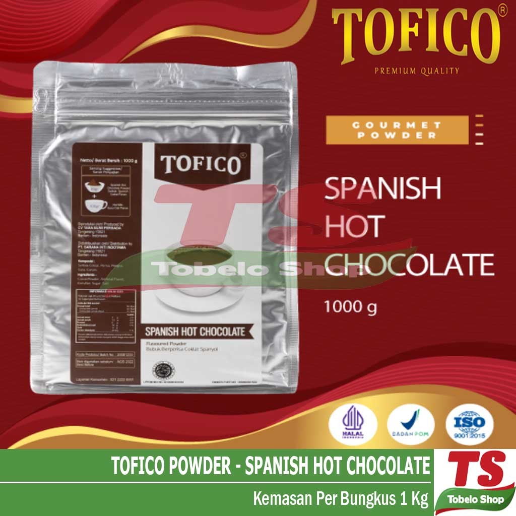 

TOFICO SPANISH HOT CHOCOLATE POWDER / TOFICO POWDER SPANISH HOT CHOCOLATE / BUBUK MINUMAN SPANISH HOT CHOCOLATE / TOFICO POWDER SPANISH HOT COKLAT / TOFICO SPANISH HOT COKLAT POWDER