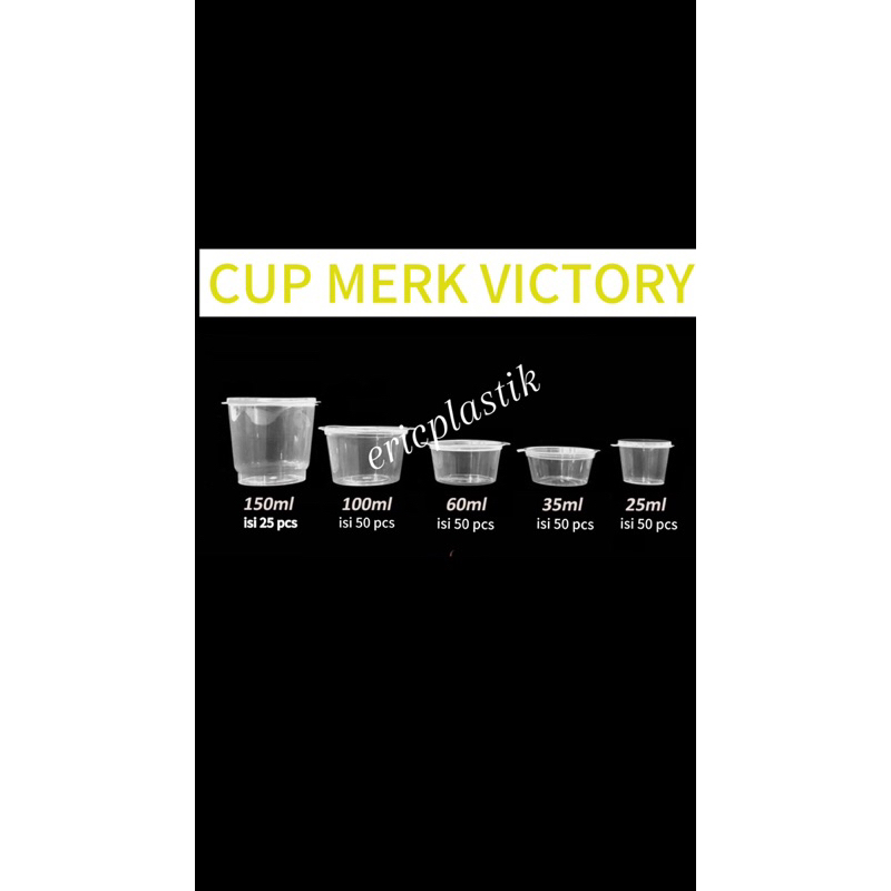 THINWALL BULAT/CUP \ CUP SAUS\TEMPAT SAUS