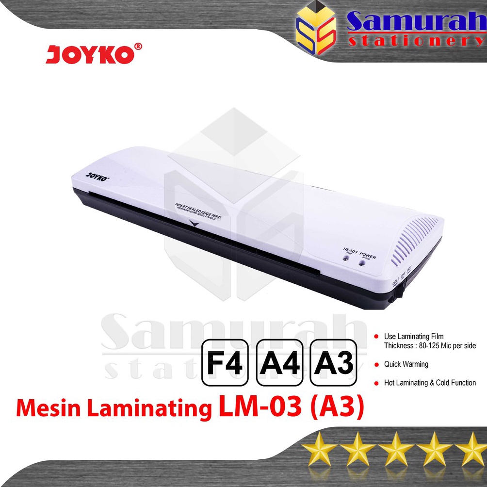 

KODE G45U Mesin Laminating Folio F4 A4 A3 Joyko LM 3 Laminator Size LM 1 Press KTP