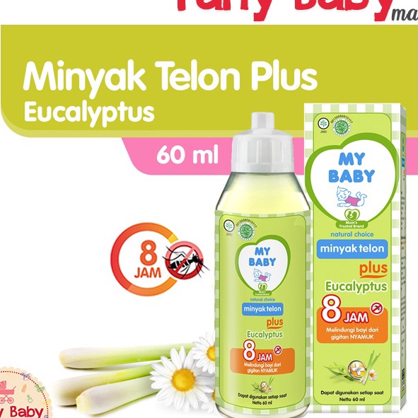 

Terlaris MY BABY MINYAK TELON PLUS ANTI NYAMUK 8 JAM 85ML57ML