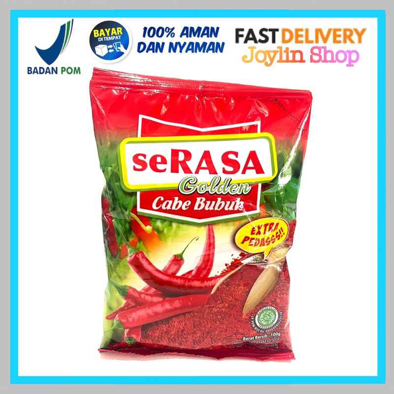 

Serasa Golden Cabe Bubuk Extra Pedas 100 Gram