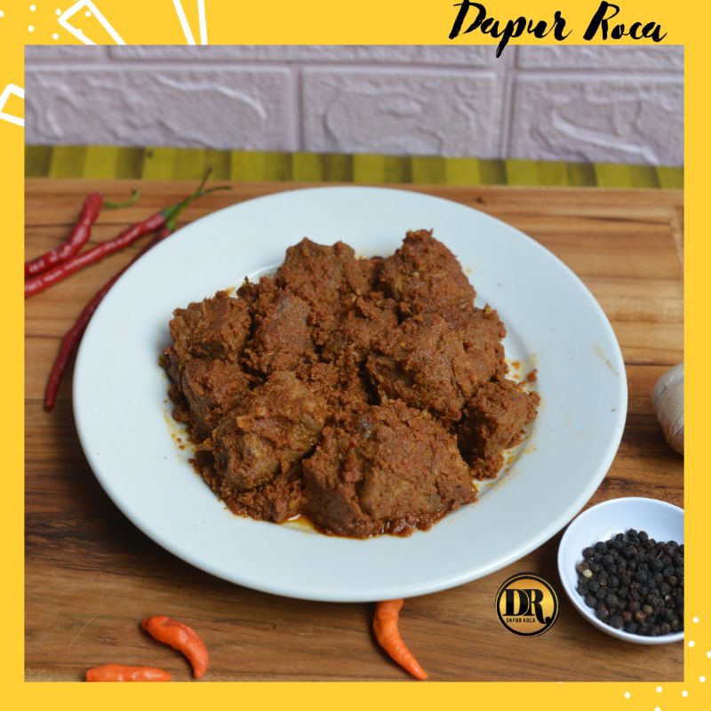 

Rendang Padang 250gr By Dapur Roca