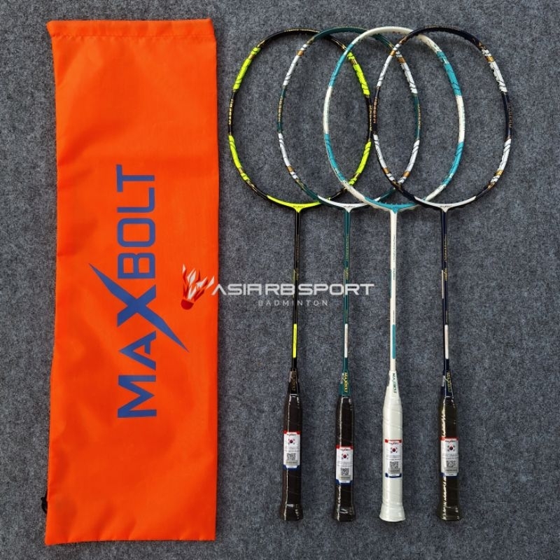 Raket Badminton MAXBOLT THUNDERBOLT 100% Original 35lbs