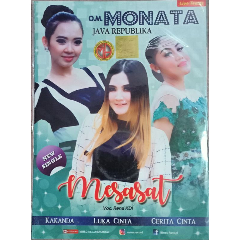 VCD original om Monata album mesasat Nella kharisma
