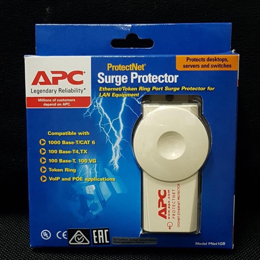 KODE G45R APC Surge Protector LAN RJ45 PNET1GB