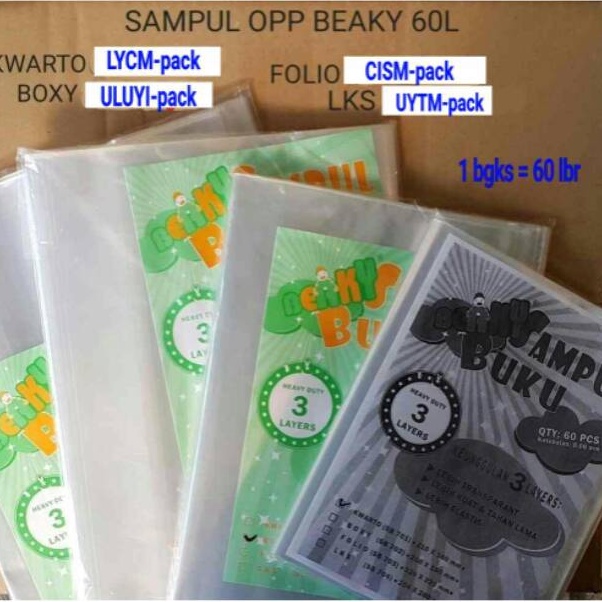 

KODE O47G Sampul Buku Tebal Beaky isi 6lbr