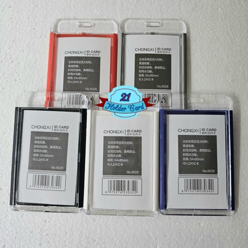 

Tempat Kartu Id Card Akrilik Warna