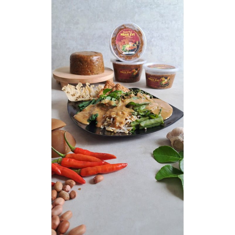 

sambel pecel mbak evi khas Kediri
