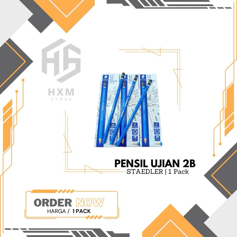 

Pensil Ujian 2B - STAEDLER [1 Pack]
