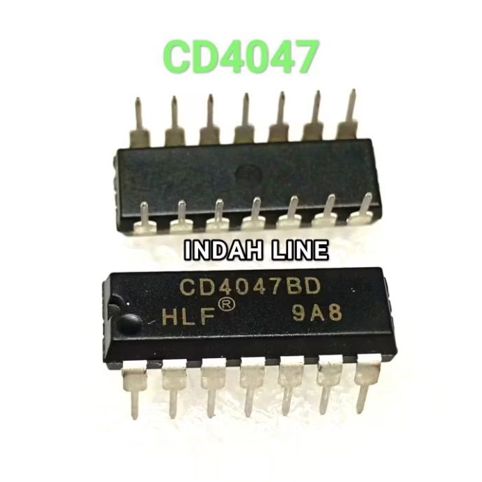 IC CD4047 CD 4047 CD4047BE HCF4047 HEF4047 14047