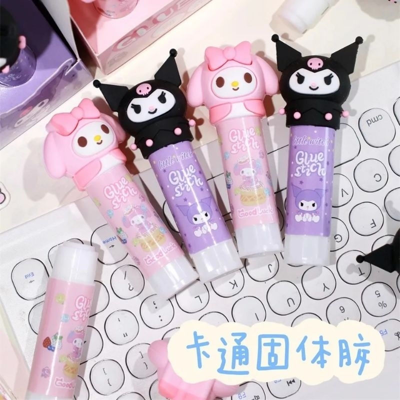 

Glue Stick Lem Kertas Sanrio Kuromi Melody