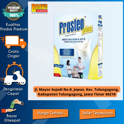 

Bravo Supermarket Tulungagung - PROSTEO PLUS Susu High Calcium Vanilla 300gr