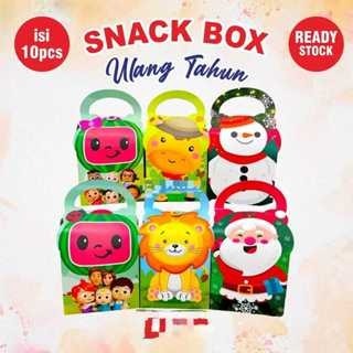 

SNACK BOX KARAKTER ANAK 1 PACK ISI 10PCS