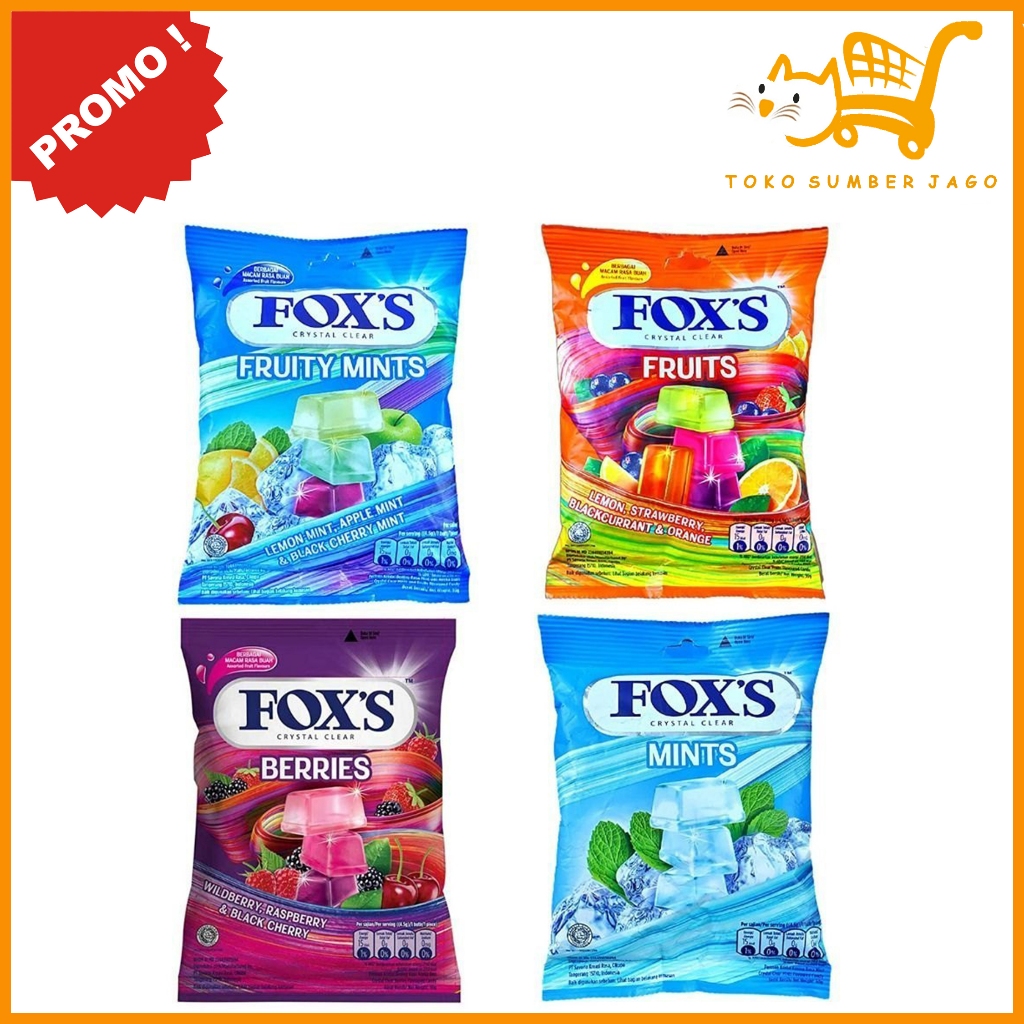 

Fox's Crystal Clear Candy 90gram