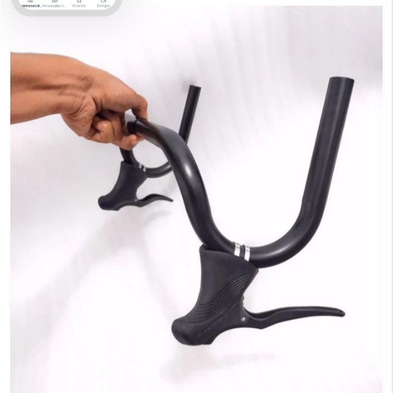 STANG SEPEDA BALAP OVERSIZE 39CM/STANG SEPEDA