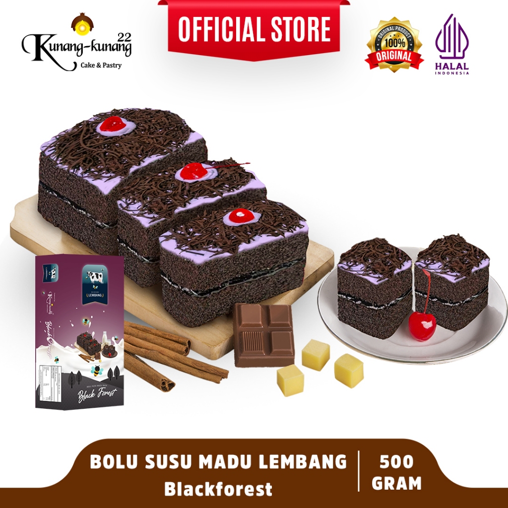 

Bolu Susu Madu Lembang Blackforest (Kunang-kunang22)