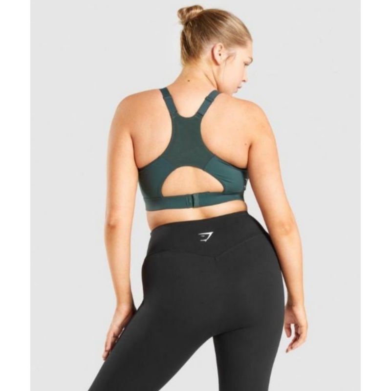 Bra olahraga Gymshark racer back dark grey