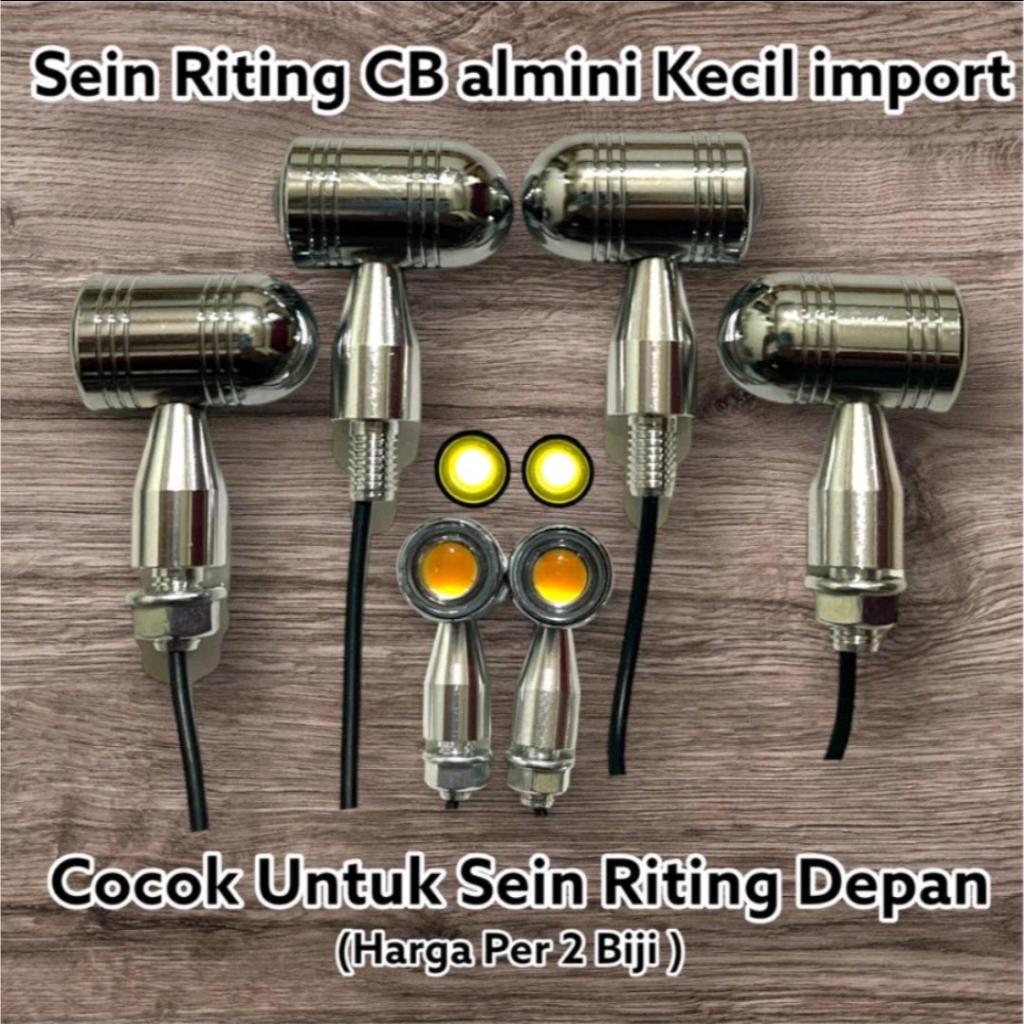 SEIN LED STENLIS MINI SEN RITING CROME MODEL STEANLEES LAMPU LED CB GL CHROME RITING LED UNIVERSAL