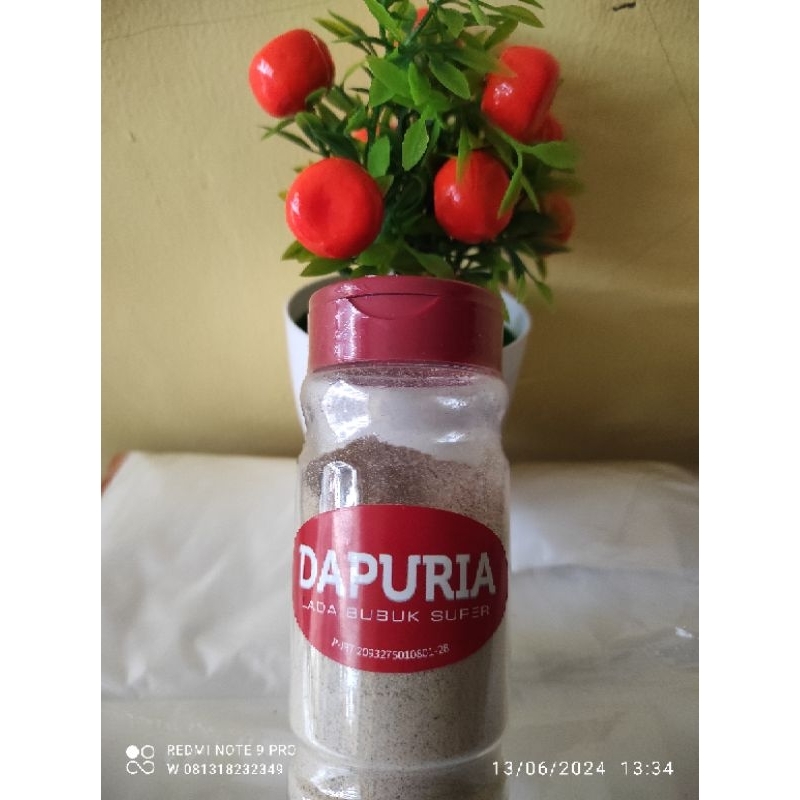 

Lada Bubuk Putih 85 Gram