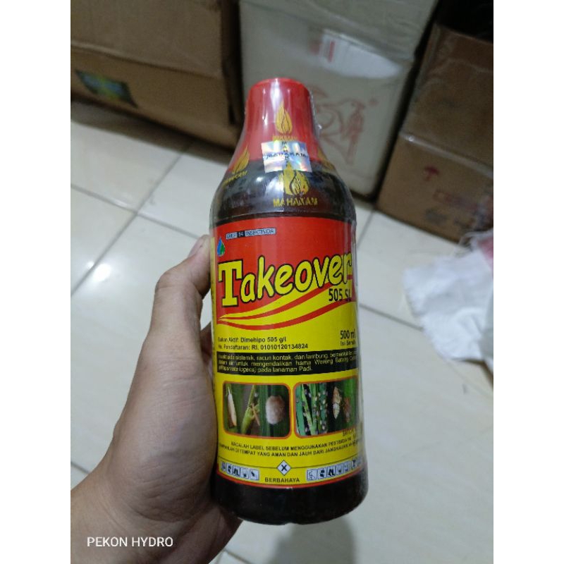 TAKEOVER 505 SL 500 ML PEMBASMI HAMA SUNDEP INSEKTISIDA KONTAK DIMEHIPO