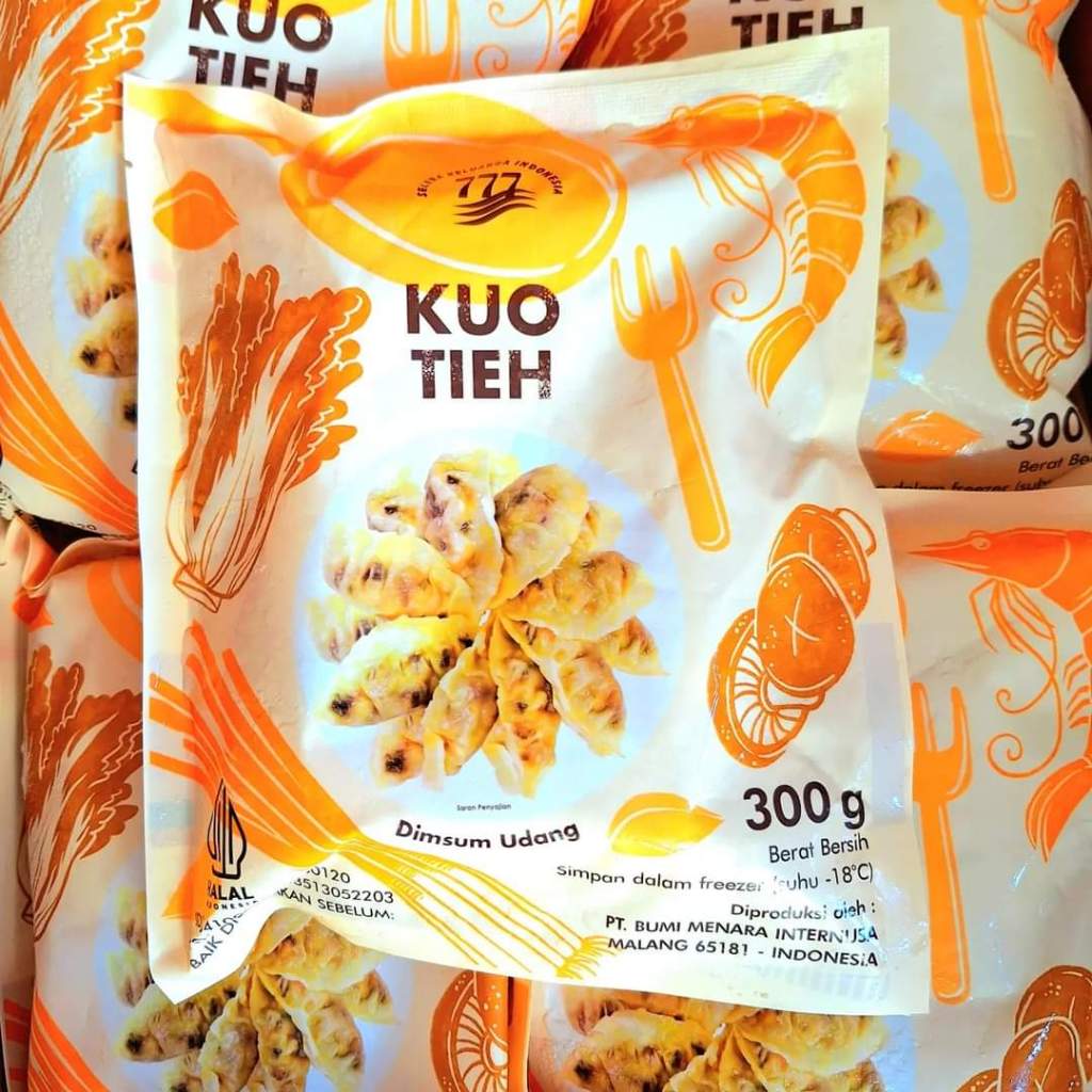 

777 Kuotie udang jamur - 300Gr