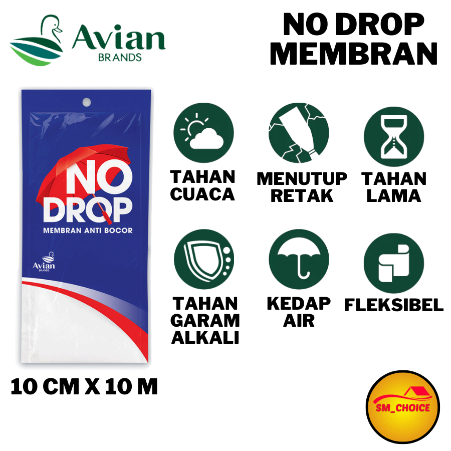 AVIAN NO DROP SERAT KAIN KASA KASSA FIBER MEMBRAN MEMBRANE NODROP NO DROP SERAT NO DROP