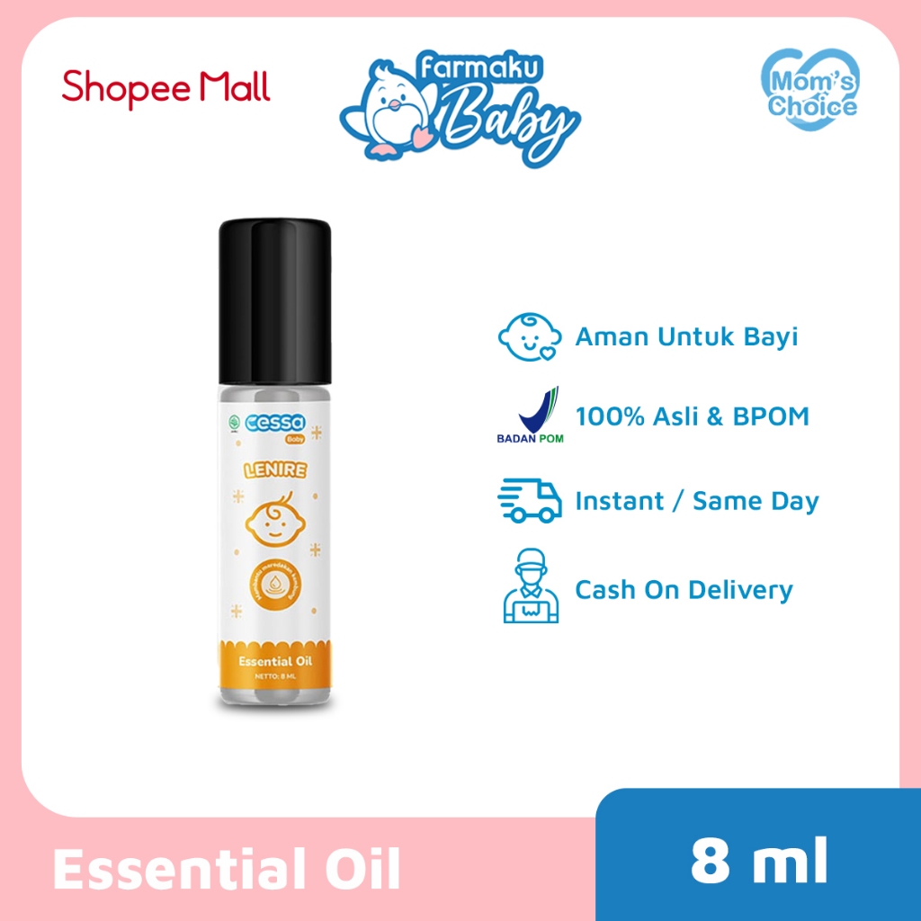 Cessa Baby Lenire 8 ml - Essential Oil Meredakan Perut Kembung