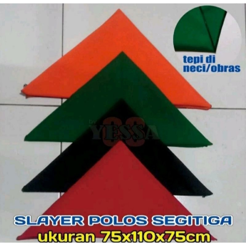 Syal dewasa slyer segitiga syal polos dewasa termurah