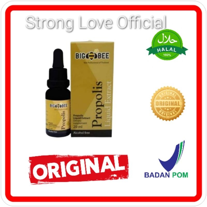 Propolis Bigbee Asli Big Bee Propolis Liquid Extract 20ml