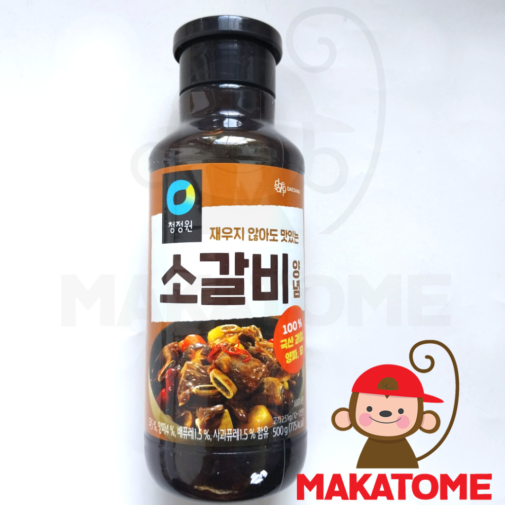 

Daesang beef Galbi BBQ sauce saus 500 gr 406 ml ribs chung jung one g 500g 500gr iga sapi barberque