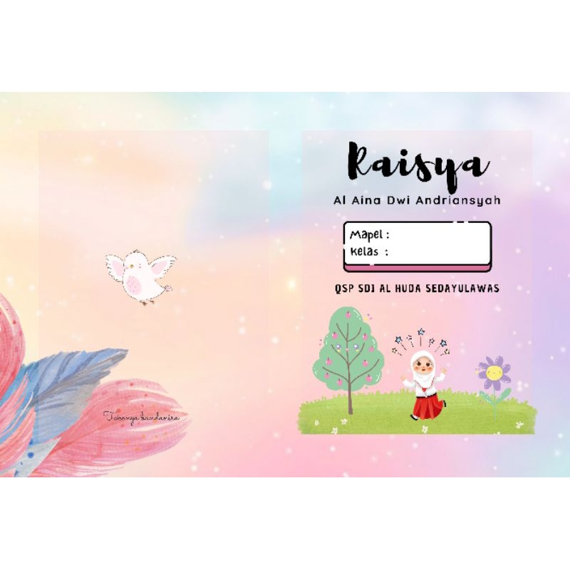 

custom buku anak sekolah cewek