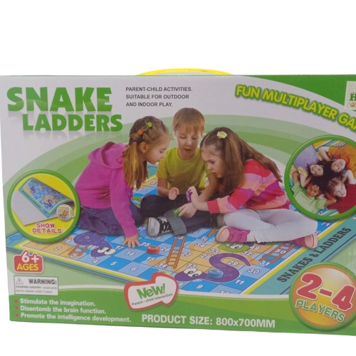 Mainan Anak Ular Tangga Snake & Ladders Jumbo