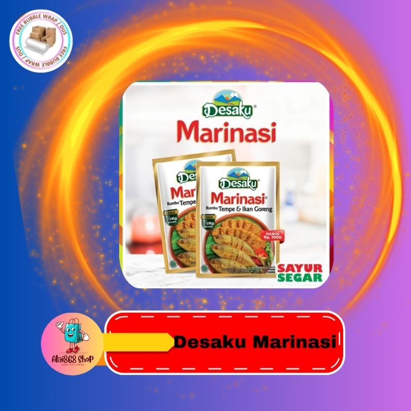 

Alai868 DESAKU Marinasi Bumbu Tempe & Ikan Goreng 15gr