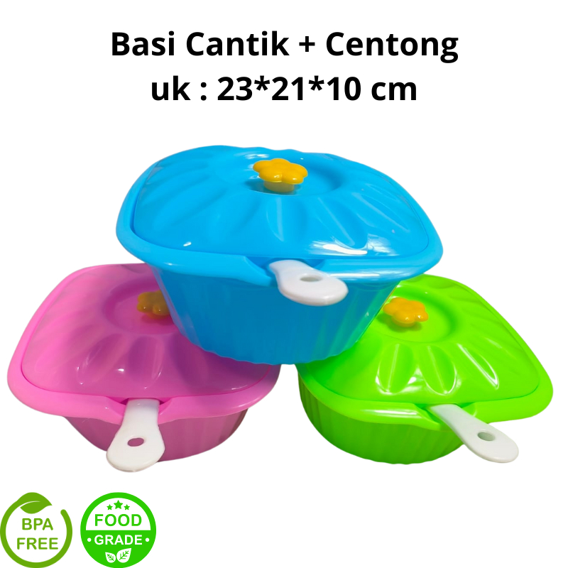 Wadah Prasmanan Segi 12 Set Basi Segi set Prasmanan plastik BPA Free Food Grade Wadah Prasmanan Taha