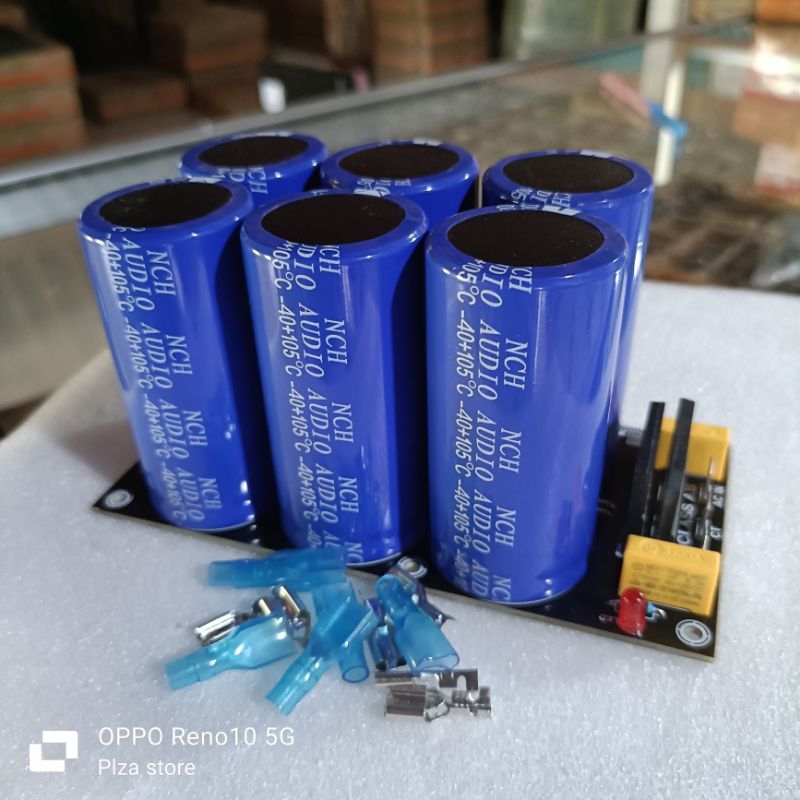 Kit Psu 6 elco 100v 10000uf NCH AUDIO Psu class AB