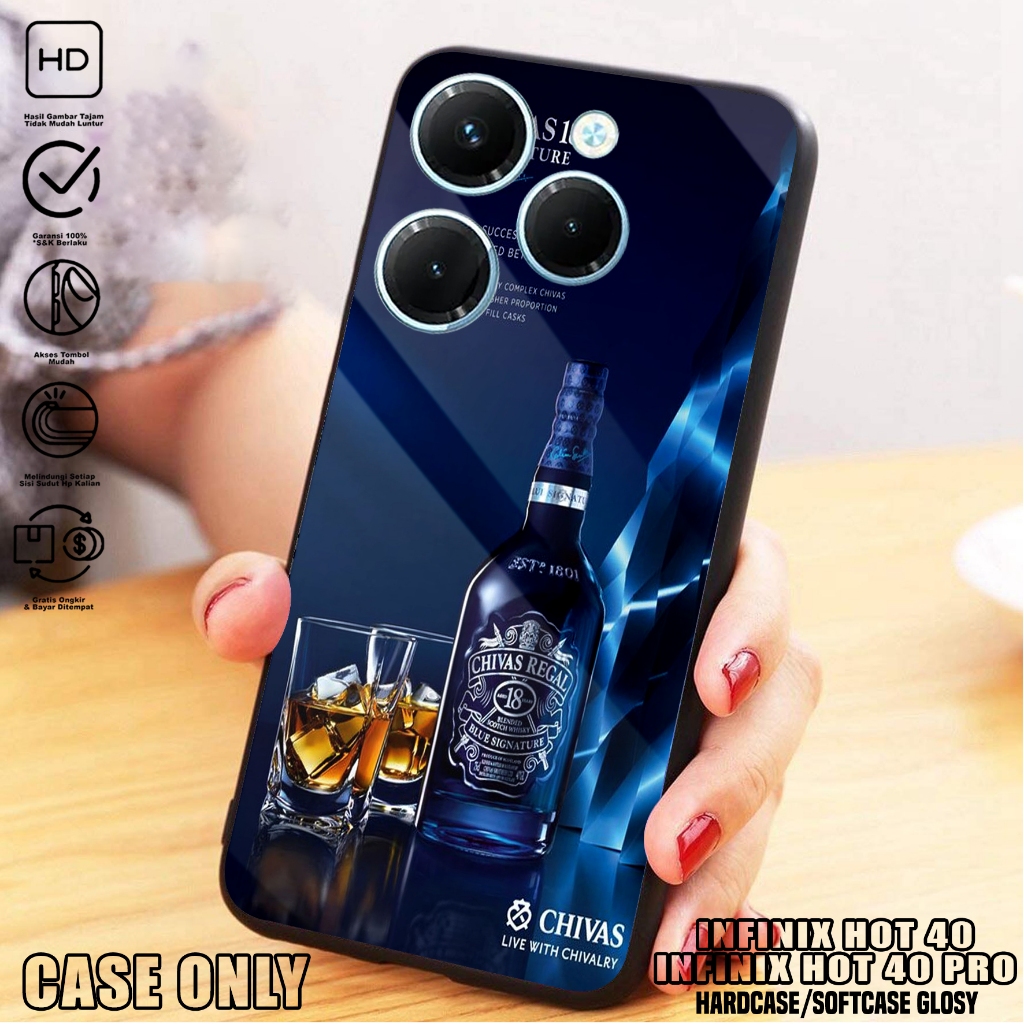 Case  INFINIX HOT 40 / INFINIX HOT 40 PRO  - Casing INFINIX HOT 40 / INFINIX HOT 40 PRO [ JD ] Silik